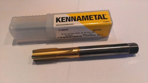 Kennametal M14 1.25 6HX 4 Flute Plug Tap Solid Carbide KC7542 (Right Hand)
