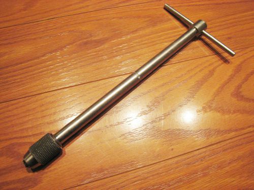 STARRETT T-HANDLE TAP WRENCH 10&#034; LONG REACH NUMBER 93E MACHINIST TOOL USA