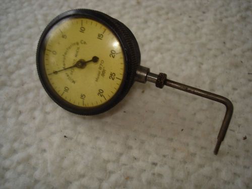 MILLER MANUFACTURING CO..001 DIAL INDICATOR MACHINIST MECHANIC TOOL EXC #B70