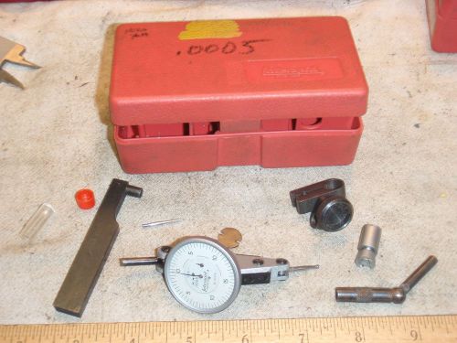 Interapid 312b-1 .0005&#034; dial test indicator 74.111370; swiss made w/ extras!!!! for sale