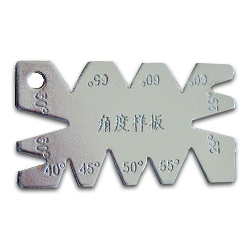 Chrome plated screw thread cutting angle gage gauge measuring scale for sale