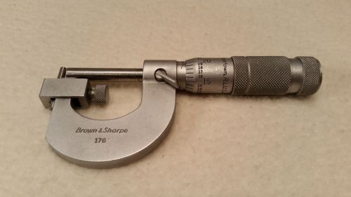 Brown &amp; sharpe micrometer 176 for sale