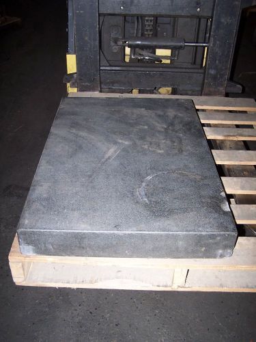 GRANITE SURFACE PLATE TABLE 36&#034; X 24&#034;  X 4&#034;