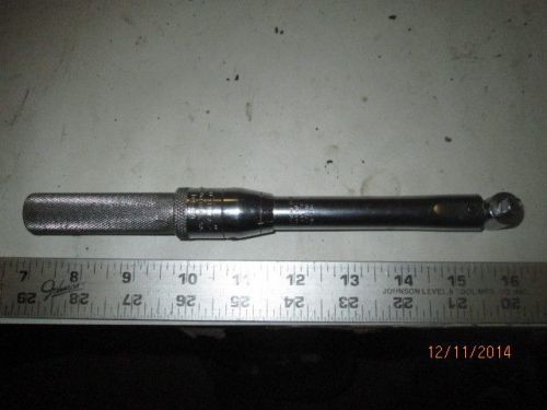 Machinist mill lathe utica torque wrench tci 150 1/4&#034; drive for sale