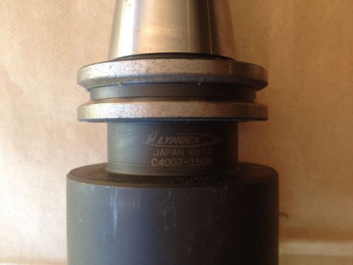 Lyndex cat40, tg150 collet chuck (lyndex c4007-1500-6) for sale