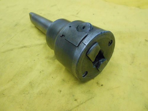 Vintage 4 morse taper drill &amp; tap chuck mill lathe holder oneida national usa for sale