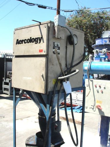 Aercology mdl. dm 500 bag filter dust collector (oc386) for sale