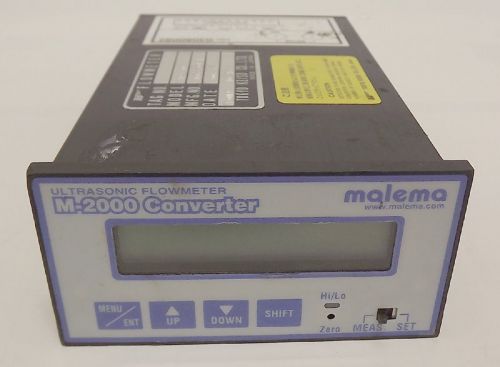 Tokyo Keiso M-2000 Converter Ultrasonic Flow-Meter 24V MFC SFC-700 / Warranty