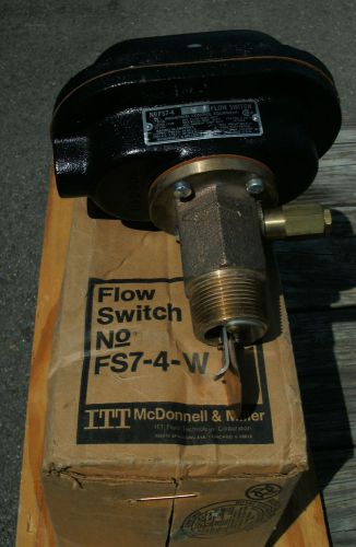 ITT McDonnell &amp; Miller 120201 Model FS7-4-W - Snap Liquid Flow Switch FS74W