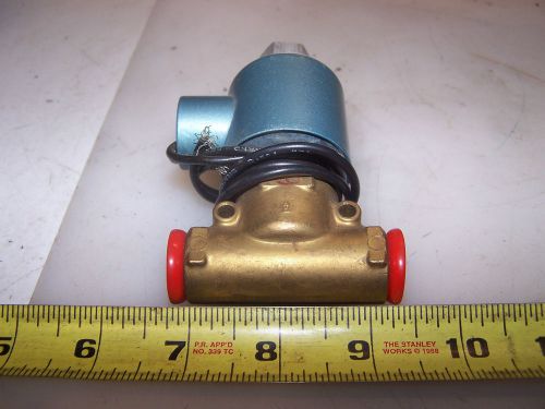 New itt 3/8&#034; npt solenoid magnetic stop valve k21aa1532   120 volt for sale