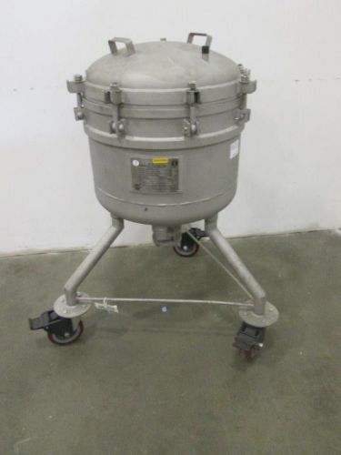 Sparkler Filter Inc Horizontal Plate Filter Vessel 18S 7RF