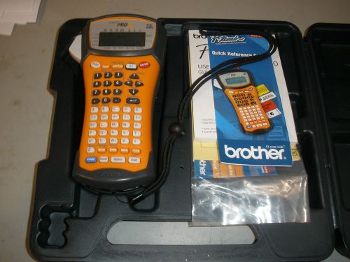 Brother p-touch 1600/1650 electronic labeling system for sale