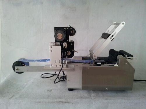 New Semi-automatic Round Bottle  date Coding and Labeling Machine  LT-50D