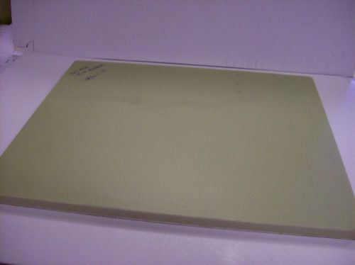 Fiberglass - g10 plate size 13&#034; x 10.9/16&#034; x 1/2&#034; &#034; thick  rounded corner new for sale