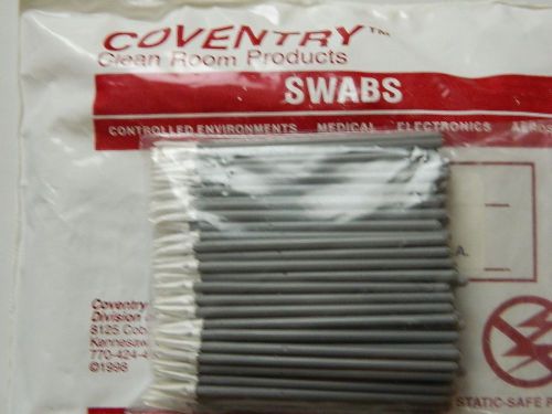125 COVENTRY 34860 SWABS, Conical Microfiber, 2.8&#034;x 0.09&#034;  *New*