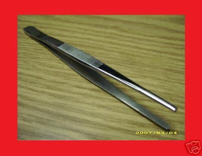 10 thumb forceps 8&#034; serrated lampwork tool tweezer for sale