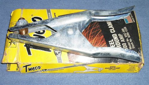 Tweco sgc-300 steel ground clamp 300 amp  (new in box) for sale