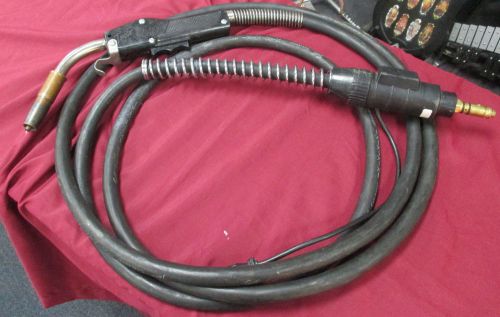 Tweco tw 415-116 mig welding gun 1040-1113 and cablehoz 15&#039; for sale