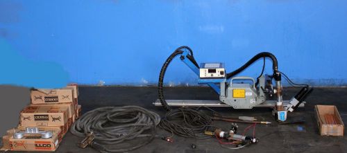1/8&#034;- 15/16&#034; gullco  star trac ii back gouging torch track welder carriage kat for sale