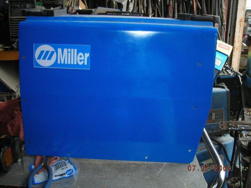 1-Pair Miller Electric Arc Welders Light Blue Reverse 12&#034; x 5&#034; Decals