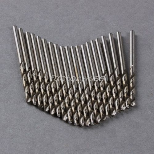 20x micro durable straight shank twist drill tiny spiral drill bits 2.3mm ind for sale