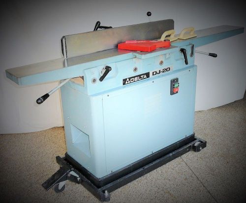 Delta DC 20, 8&#034; Precision Jointer Mdl 37-680, Ideal Gift for Serious Woodcrafter
