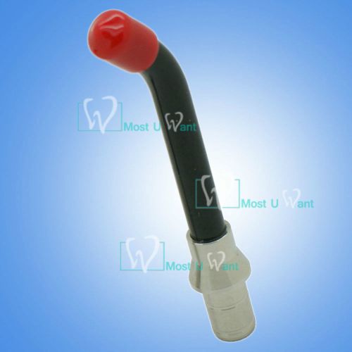 1x Dental Black Curing Light Glass Optic Guide Tip Rod 10mm Connectiong Diameter