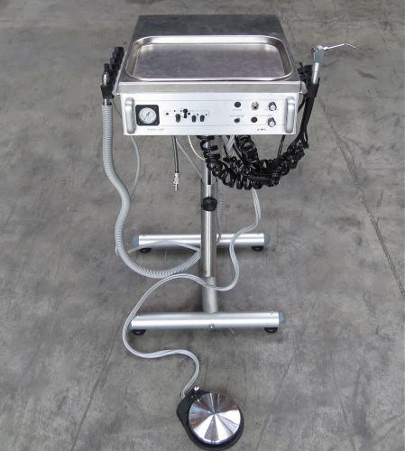 A-dec 3406 Porta-Cart Doctor Assistant&#039;s Instrumentation Dental Delivery Cart