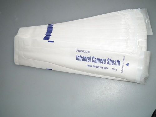 50 x dental intraoral camera handle sleeve sheath disposable cover for sale