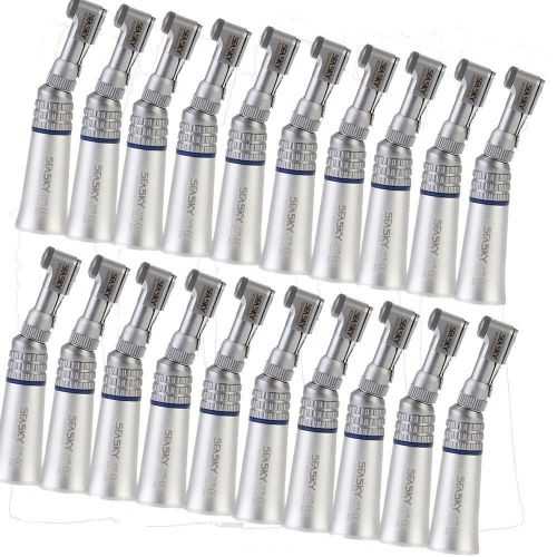 20pc Dental slow low speed contra angle handpiece fit E-TYPE air motor ON Sale