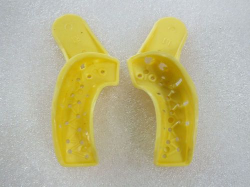 Dental Impression Jaw Trays Plastic Partial qty- 2