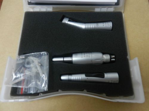 Dental W&amp;H Low Speed Handpiece Contra Angel Air Motor Nose Cone Straight Turbine