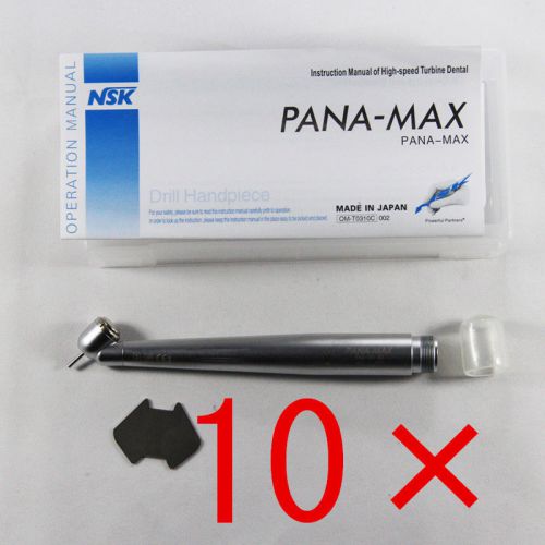 10xnsk pana max dental surgical 45 degree high speed handpiece push button 2hs for sale