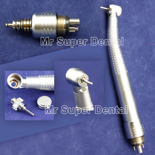 Dental Free Ship W&amp;H Fit LED push High Speed Handpiece 360° Water Adjustable 6H