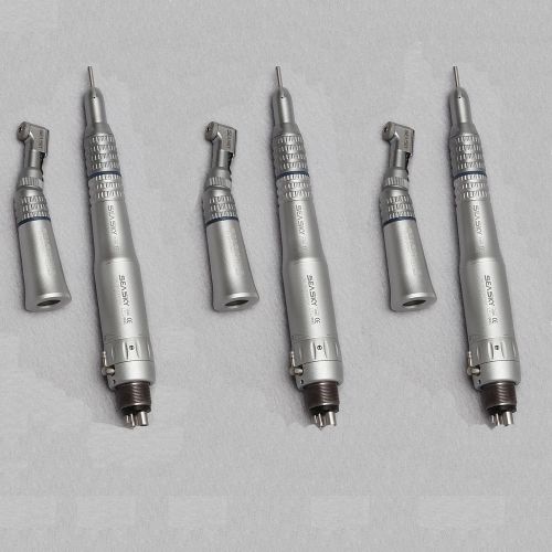 3* nsk style dental slow low speed contra angle straight handpiece motor e-type for sale