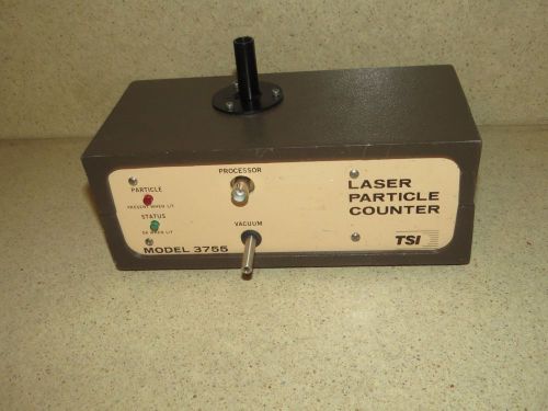 TSI MODEL 3755 LASER PARTICLE  COUNTER