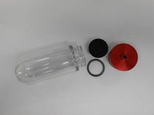 [NEW] Beckman Polycarbonate Bottle Assembly with Aluminum Caps, 70mL (Qty: 6)