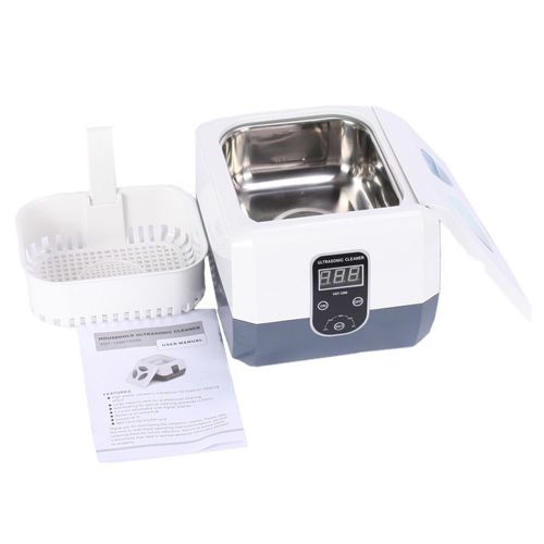 ULTRASONIC CLEANER 1.3L CLEAR VIEW WINDOW WORKING LONG TIME TRANSDUCER WHOLESALE