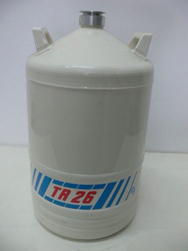 Air liquide tr26 liquid nitrogen tank, dewar canister tank for sale
