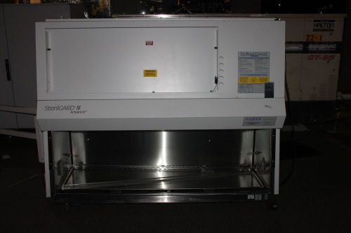 Sterilguard iii hood class ii 6ft fume biological with stand for sale