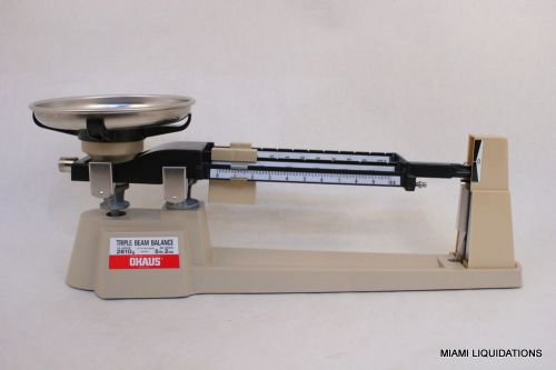 New ohaus triple beam balance scale w/o attachment max weight 610g 700 zseries for sale