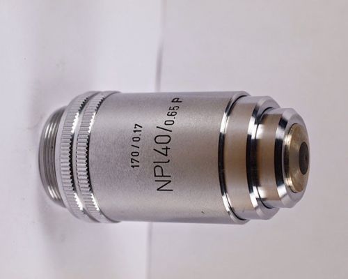 Leitz NPL 40x /.65 P 170mm TL Microscope Objective