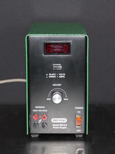 Bio-rad 250/2.5 electrophoresis power supply for sale