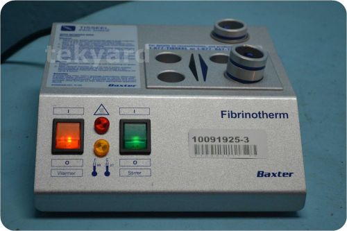 Baxter fibrinotherm warmer / stirrer device * for sale