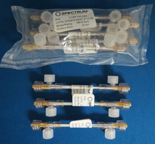Spectrum microkros  hollow fiber filters for tangential separation x12m-100-20n for sale