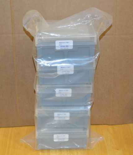 LOT 5 RACKS MATRIX 7421 IMPACT PIPET TIPS 12.5uL Non-Sterile/ Sealed bag