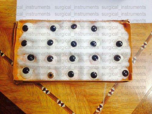 INDIAN ARTIFICIAL EYES Box of 50 - Ophthalmic, Eye Care Instruments1