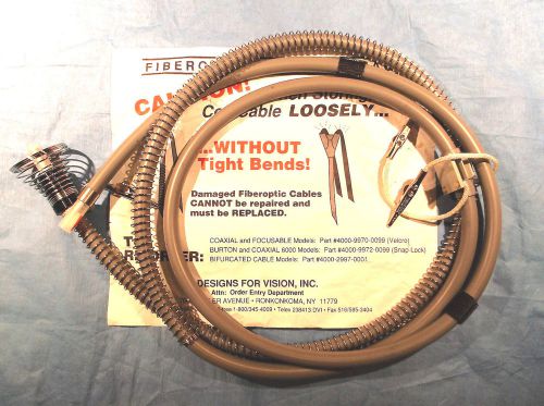 Codman Fiber Optic Light Cable 7&#039; Heavy Duty w Protective Coil 24-3074 ***NEW***