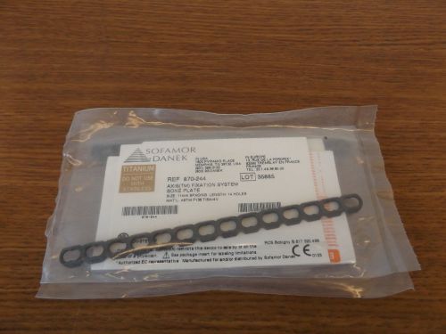 Medtronic 870-244 Fixation System Bone Plate