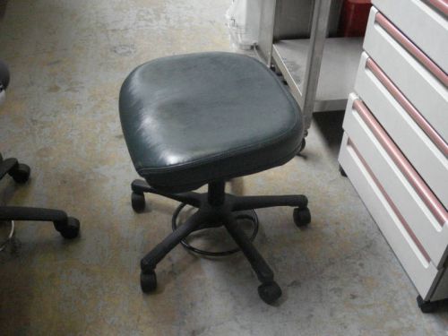 Foot Operated OR Stool (Ring/Contour Seat) Dark Green